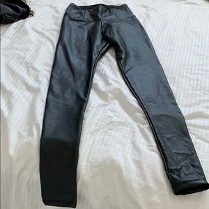 Pleather leggings new with tags